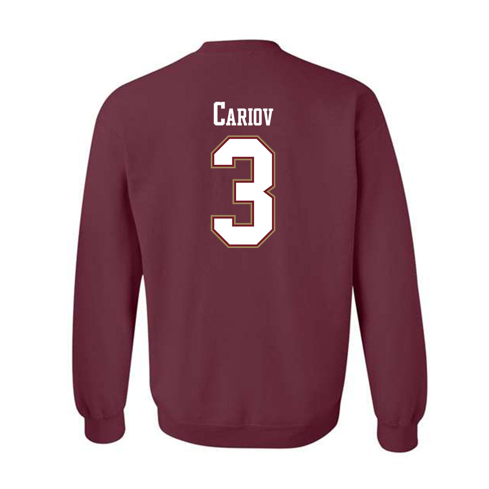 Charleston - NCAA Women's Tennis : Sia Cariov - Crewneck Sweatshirt-1