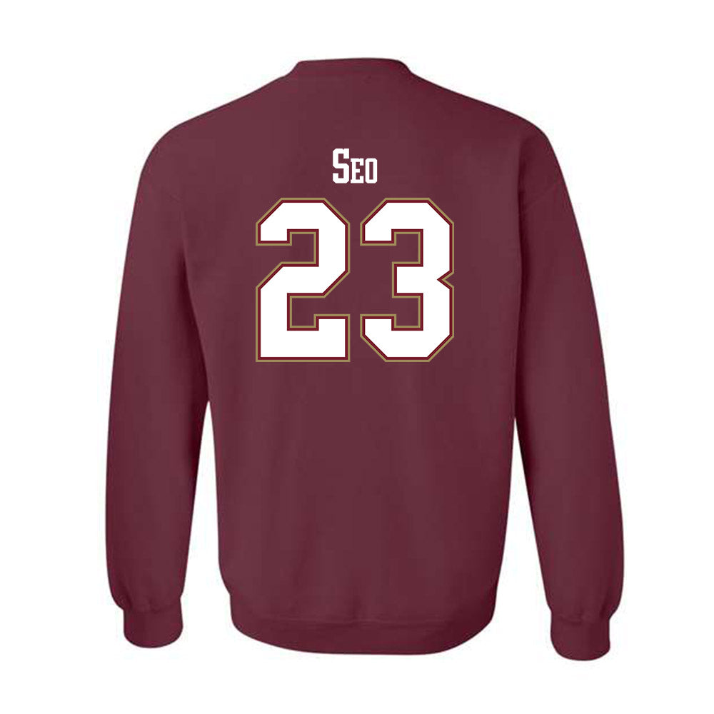 Charleston - NCAA Baseball : Brian Seo - Classic Shersey Crewneck Sweatshirt-1