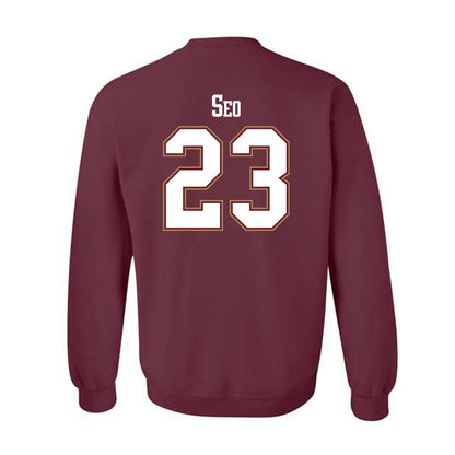 Charleston - NCAA Baseball : Brian Seo - Classic Shersey Crewneck Sweatshirt-1