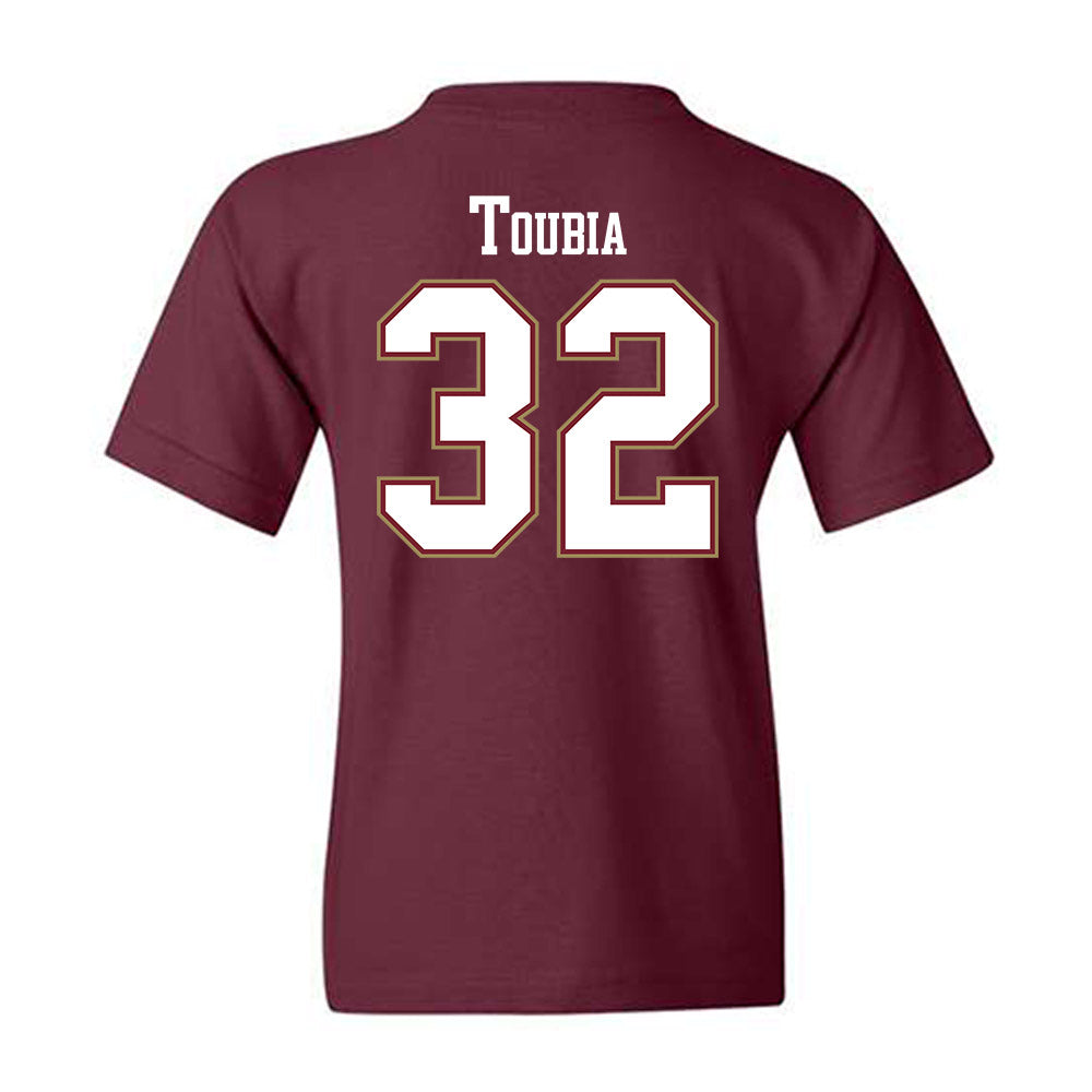 Charleston - NCAA Women's Soccer : Caitlyn Toubia - Youth T-Shirt-1