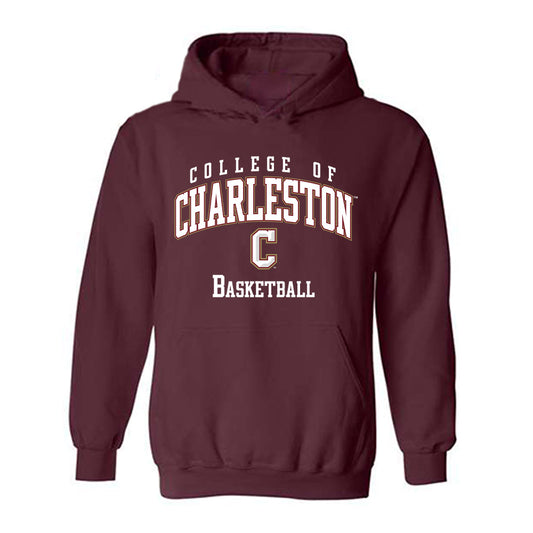 Charleston - NCAA Men's Basketball : Will Mortimore - Classic Shersey Hooded Sweatshirt-0