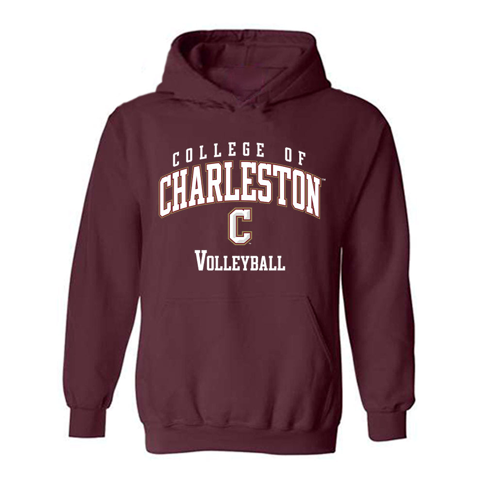 Charleston - NCAA Women's Volleyball : Deanna Dollar - Hooded Sweatshirt-0