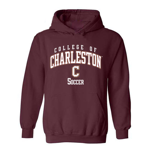 Charleston - NCAA Women's Soccer : chloe nelson - Classic Shersey Hooded Sweatshirt-0