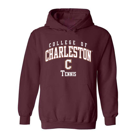 Charleston - NCAA Women's Tennis : Oziera Ahmad - Hooded Sweatshirt-0