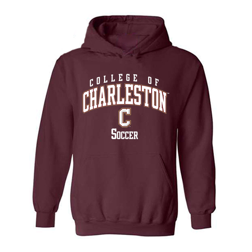 Charleston - NCAA Men's Soccer : Michiharu Takanashi - Classic Shersey Hooded Sweatshirt-0