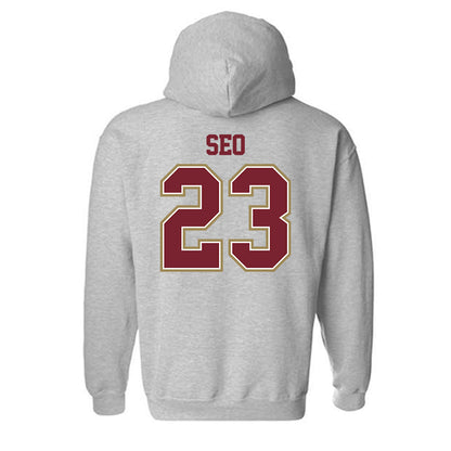 Charleston - NCAA Baseball : Brian Seo - Classic Shersey Hooded Sweatshirt-1