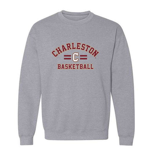 Charleston - NCAA Men's Basketball : Will Mortimore - Classic Shersey Crewneck Sweatshirt-0