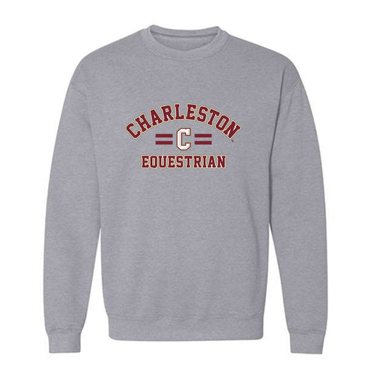 Charleston - NCAA Equestrian : Cece Tamburini - Crewneck Sweatshirt-0