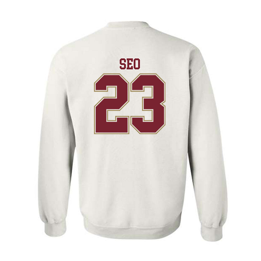 Charleston - NCAA Baseball : Brian Seo - Classic Shersey Crewneck Sweatshirt-1