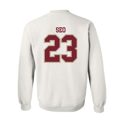 Charleston - NCAA Baseball : Brian Seo - Classic Shersey Crewneck Sweatshirt-1