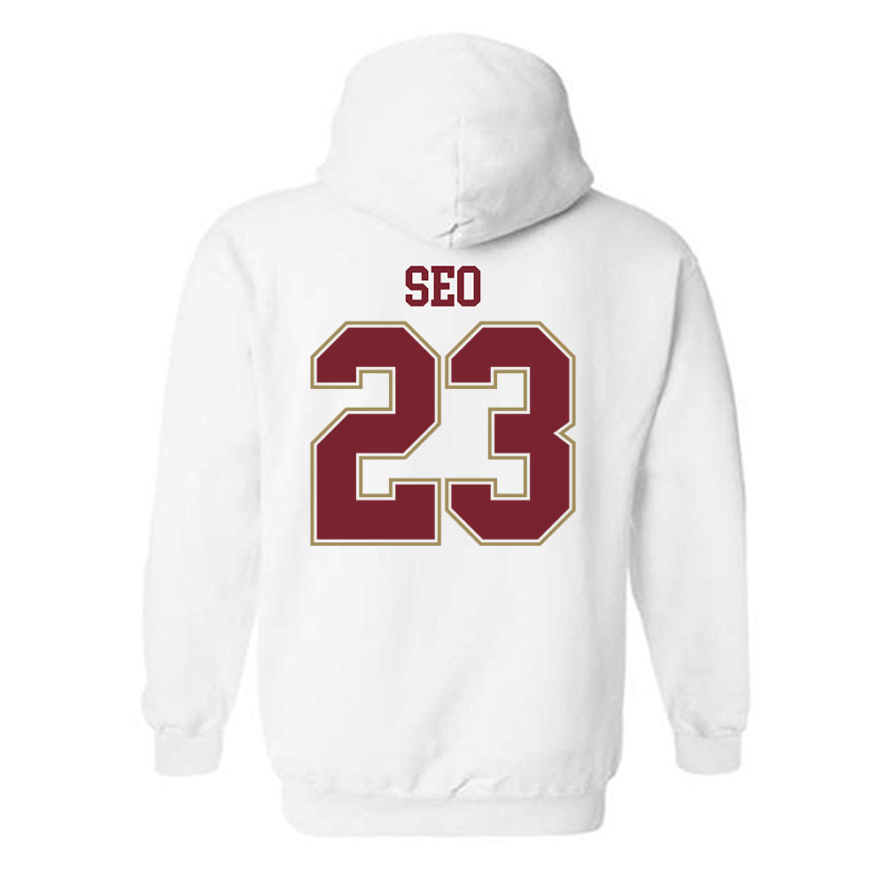Charleston - NCAA Baseball : Brian Seo - Classic Shersey Hooded Sweatshirt-1
