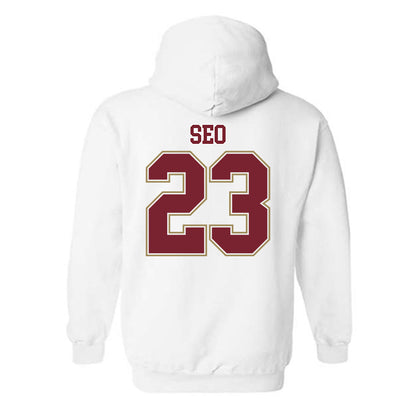 Charleston - NCAA Baseball : Brian Seo - Classic Shersey Hooded Sweatshirt-1