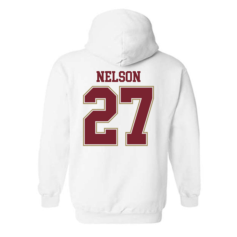 Charleston - NCAA Women's Soccer : chloe nelson - Classic Shersey Hooded Sweatshirt-1