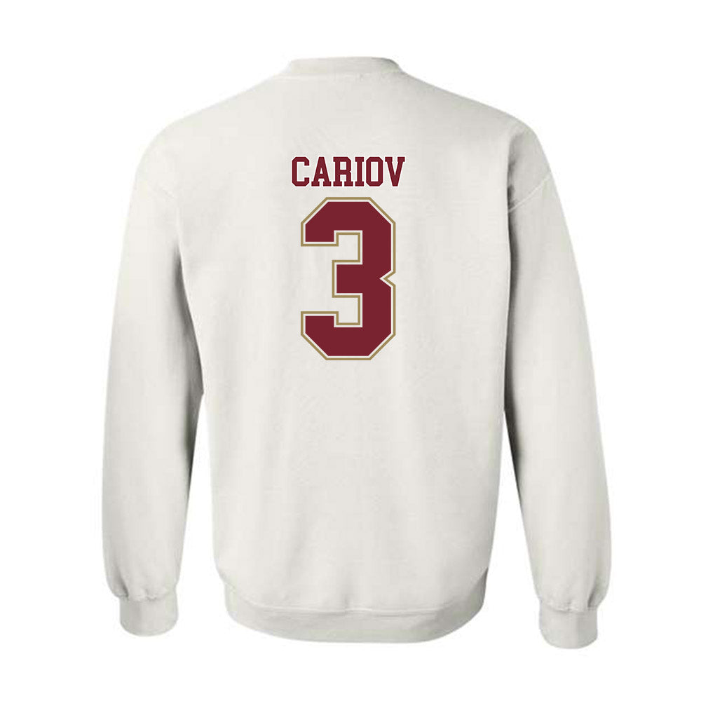 Charleston - NCAA Women's Tennis : Sia Cariov - Crewneck Sweatshirt-1
