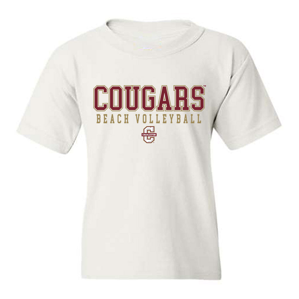 Charleston - NCAA Beach Volleyball : Holly Hopkins - Classic Shersey Youth T-Shirt-0