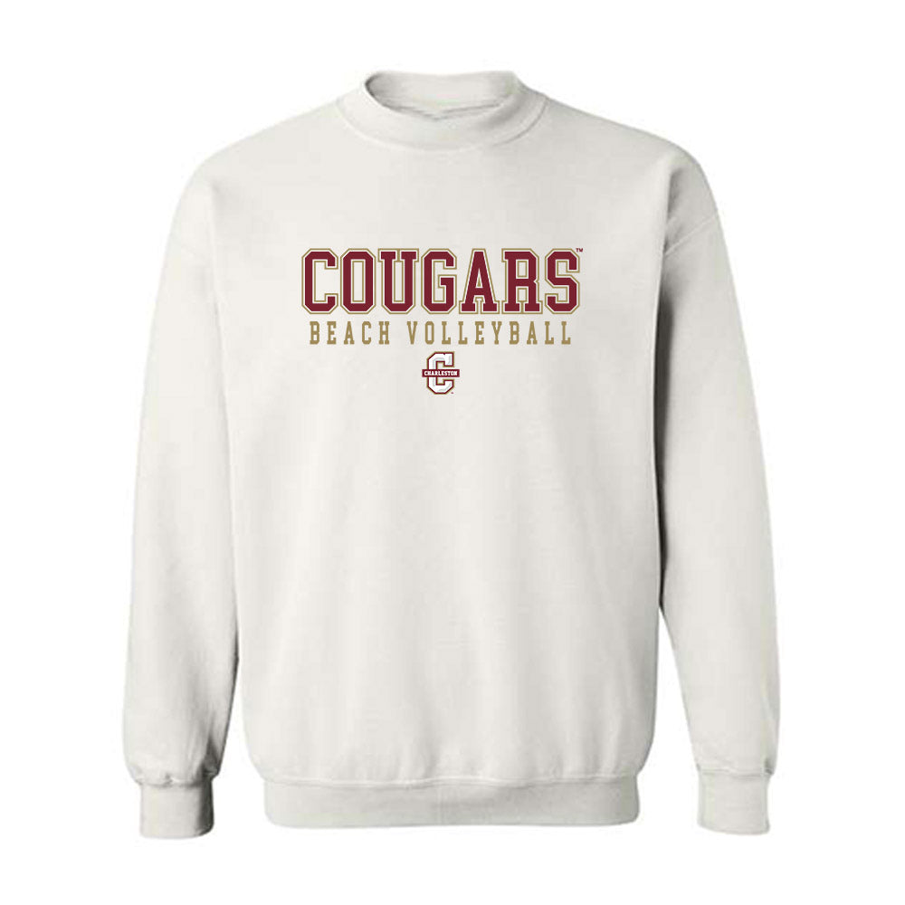 Charleston - NCAA Beach Volleyball : Jordan Patrick - Classic Shersey Crewneck Sweatshirt-0