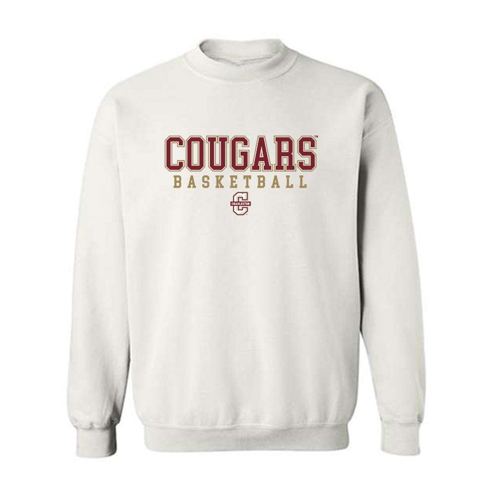 Charleston - NCAA Men's Basketball : Max Green - Classic Shersey Crewneck Sweatshirt-0