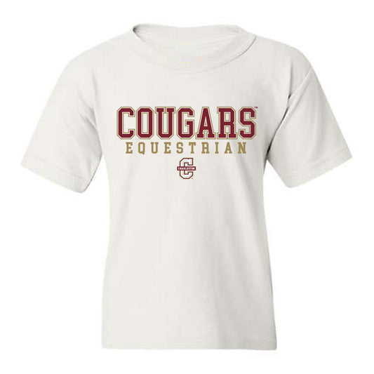 Charleston - NCAA Equestrian : Cece Tamburini - Youth T-Shirt-0