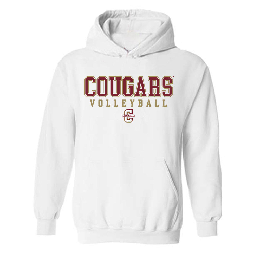 Charleston - NCAA Women's Volleyball : Cole Crews - Hooded Sweatshirt-0