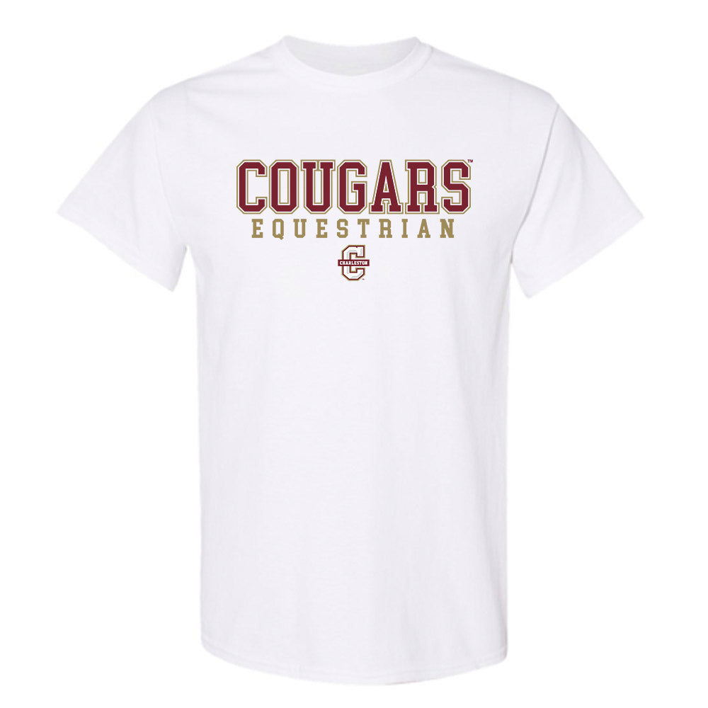 Charleston - NCAA Equestrian : Cece Tamburini - T-Shirt-0