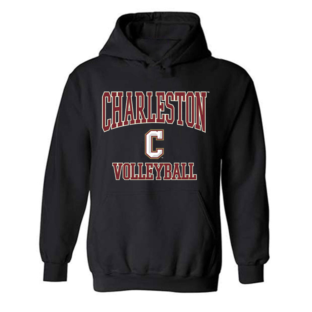 Charleston - NCAA Women's Volleyball : Caroline Noonan - Hooded Sweatshirt-0