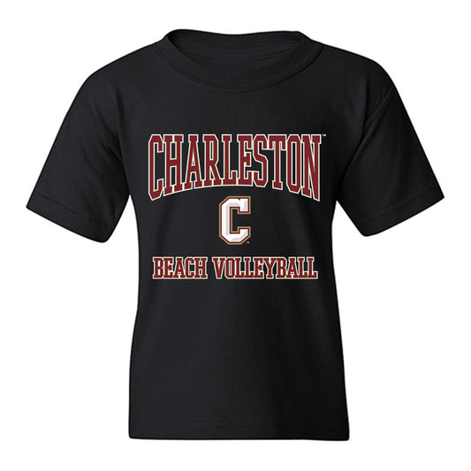 Charleston - NCAA Beach Volleyball : Jordan Patrick - Classic Shersey Youth T-Shirt-0