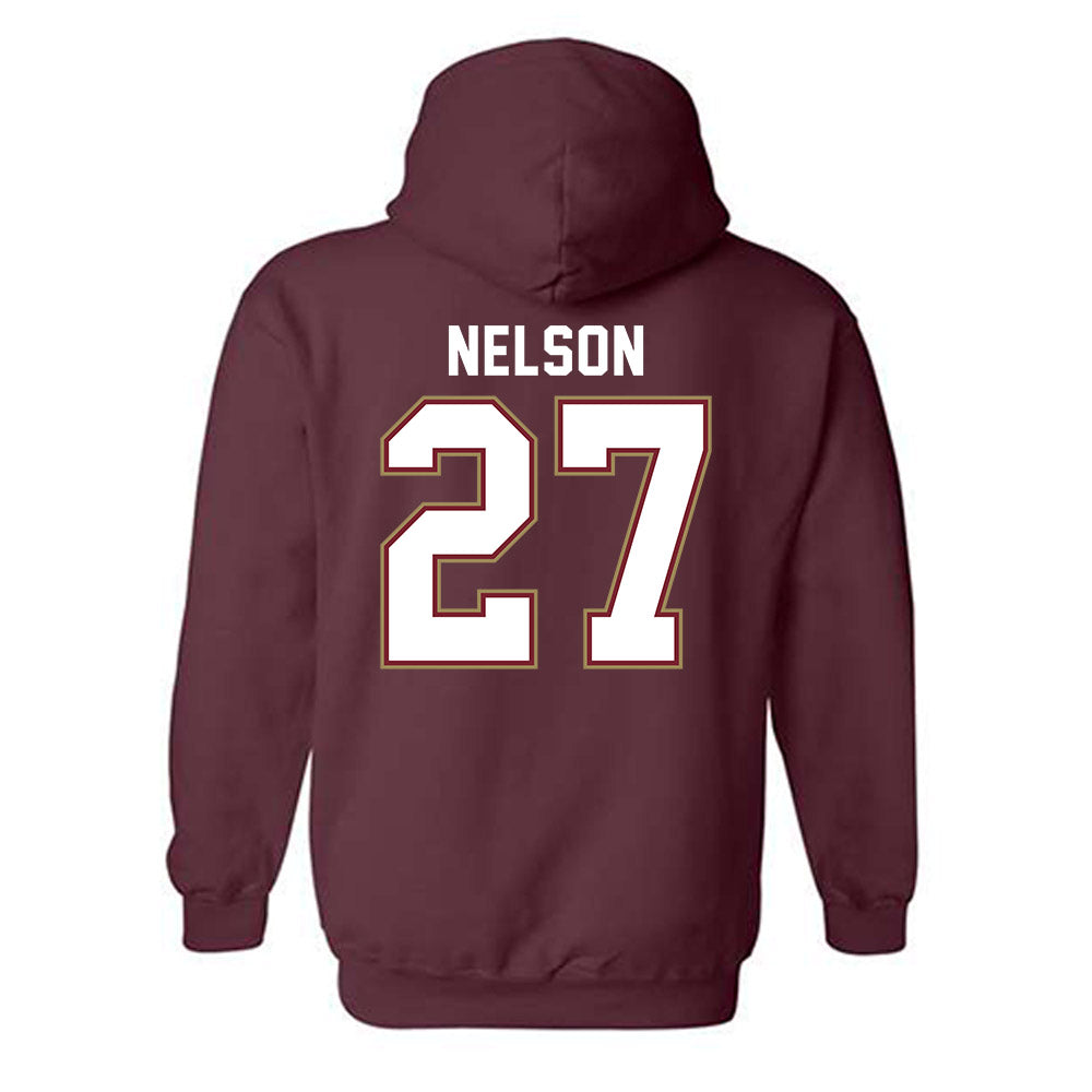 Charleston - NCAA Women's Soccer : chloe nelson - Classic Shersey Hooded Sweatshirt-1