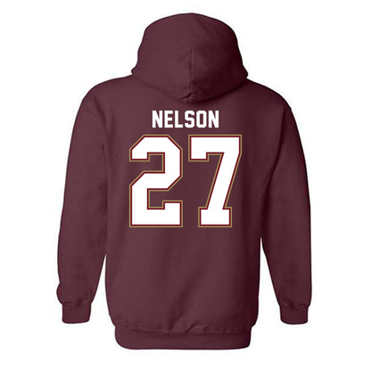 Charleston - NCAA Women's Soccer : chloe nelson - Classic Shersey Hooded Sweatshirt-1