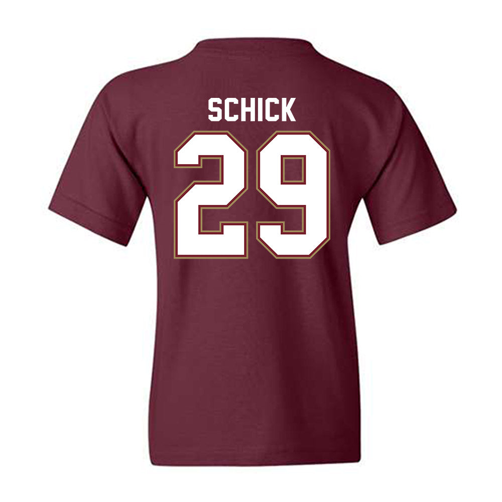 Charleston - NCAA Women's Soccer : Lyla Schick - Youth T-Shirt-1