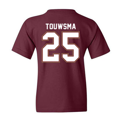 Charleston - NCAA Women's Soccer : Lucia Touwsma - Youth T-Shirt-1