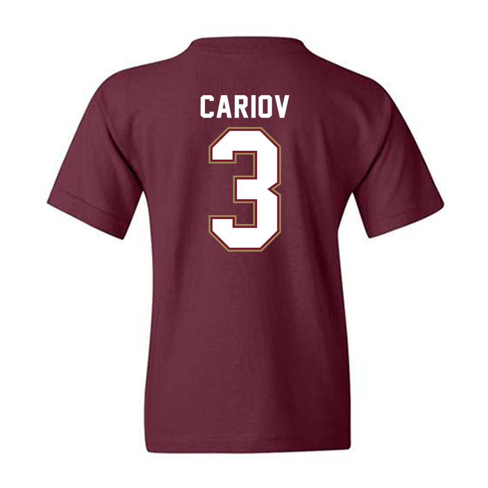 Charleston - NCAA Women's Tennis : Sia Cariov - Youth T-Shirt-1