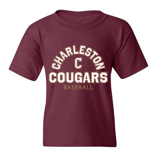 Charleston - NCAA Baseball : Carson Bryant - Classic Shersey Youth T-Shirt-0