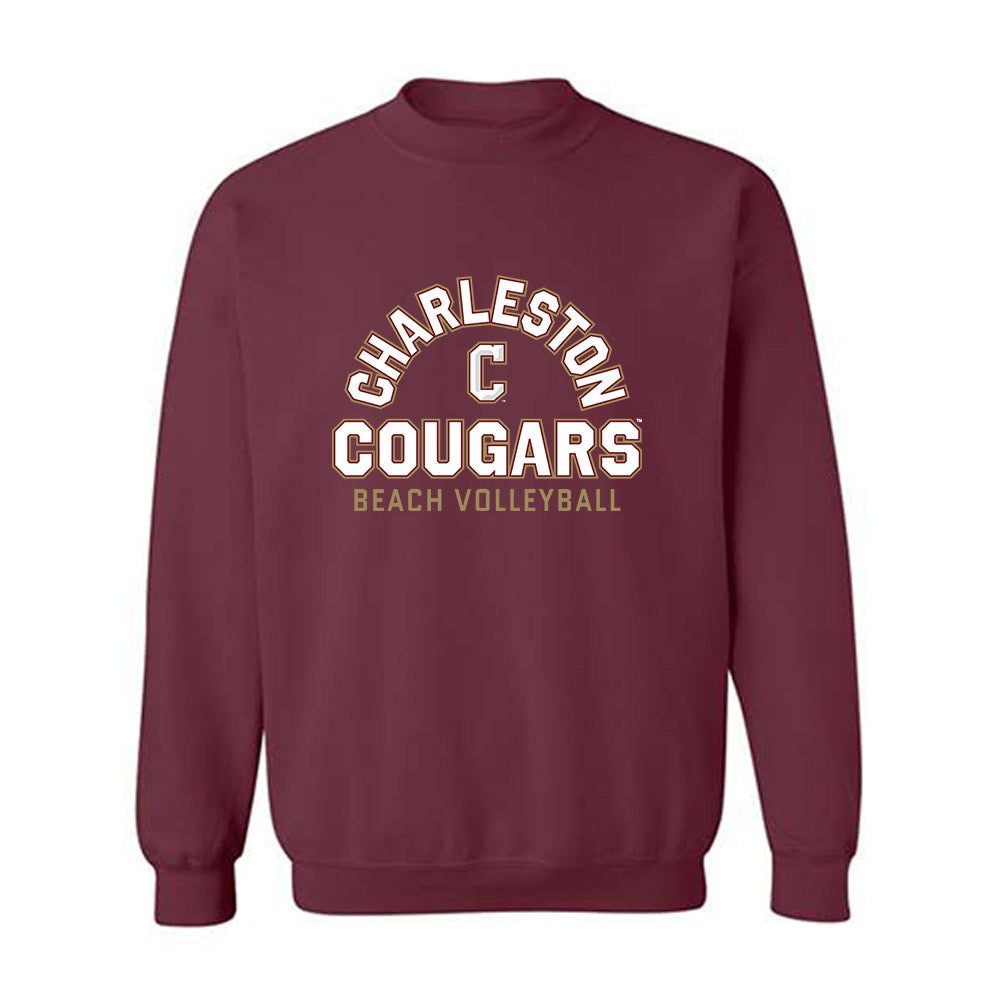 Charleston - NCAA Beach Volleyball : Holly Hopkins - Classic Shersey Crewneck Sweatshirt-0