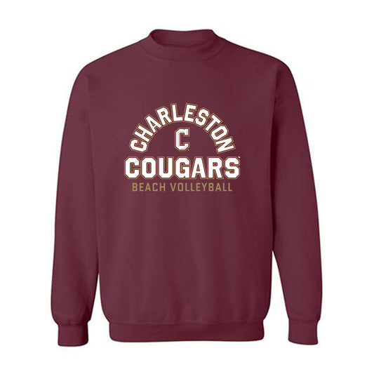 Charleston - NCAA Beach Volleyball : Holly Hopkins - Classic Shersey Crewneck Sweatshirt-0