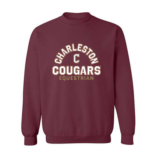 Charleston - NCAA Equestrian : Cece Tamburini - Crewneck Sweatshirt-0