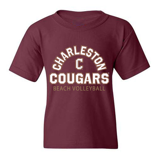Charleston - NCAA Beach Volleyball : Jordan Patrick - Classic Shersey Youth T-Shirt-0
