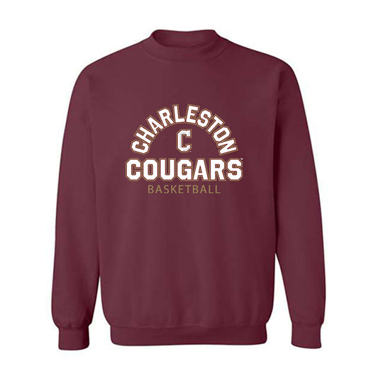 Charleston - NCAA Men's Basketball : Will Mortimore - Classic Shersey Crewneck Sweatshirt-0