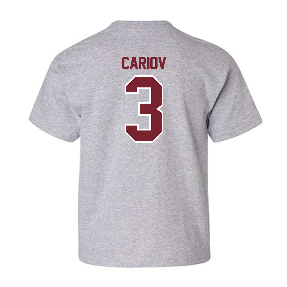 Charleston - NCAA Women's Tennis : Sia Cariov - Youth T-Shirt-1