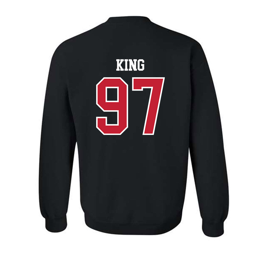 Northern Illinois - NCAA Football : JT KING - Crewneck Sweatshirt-1