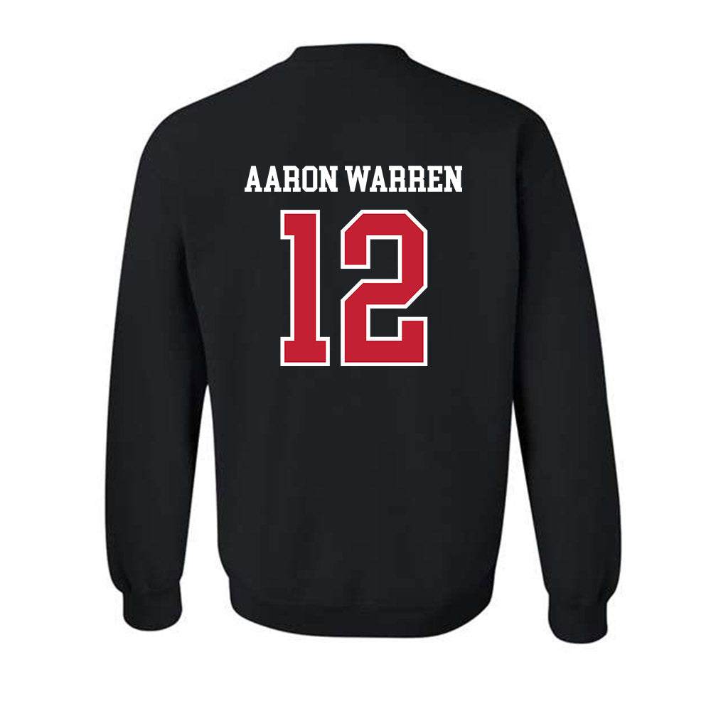Northern Illinois - NCAA Football : Aaron Aaron Warren - Crewneck Sweatshirt-1