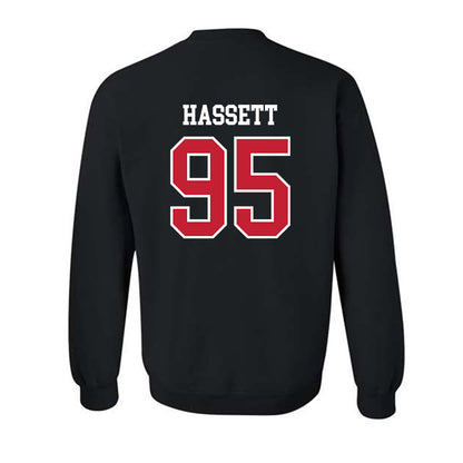 Northern Illinois - NCAA Football : Ryan Hassett - Crewneck Sweatshirt-1