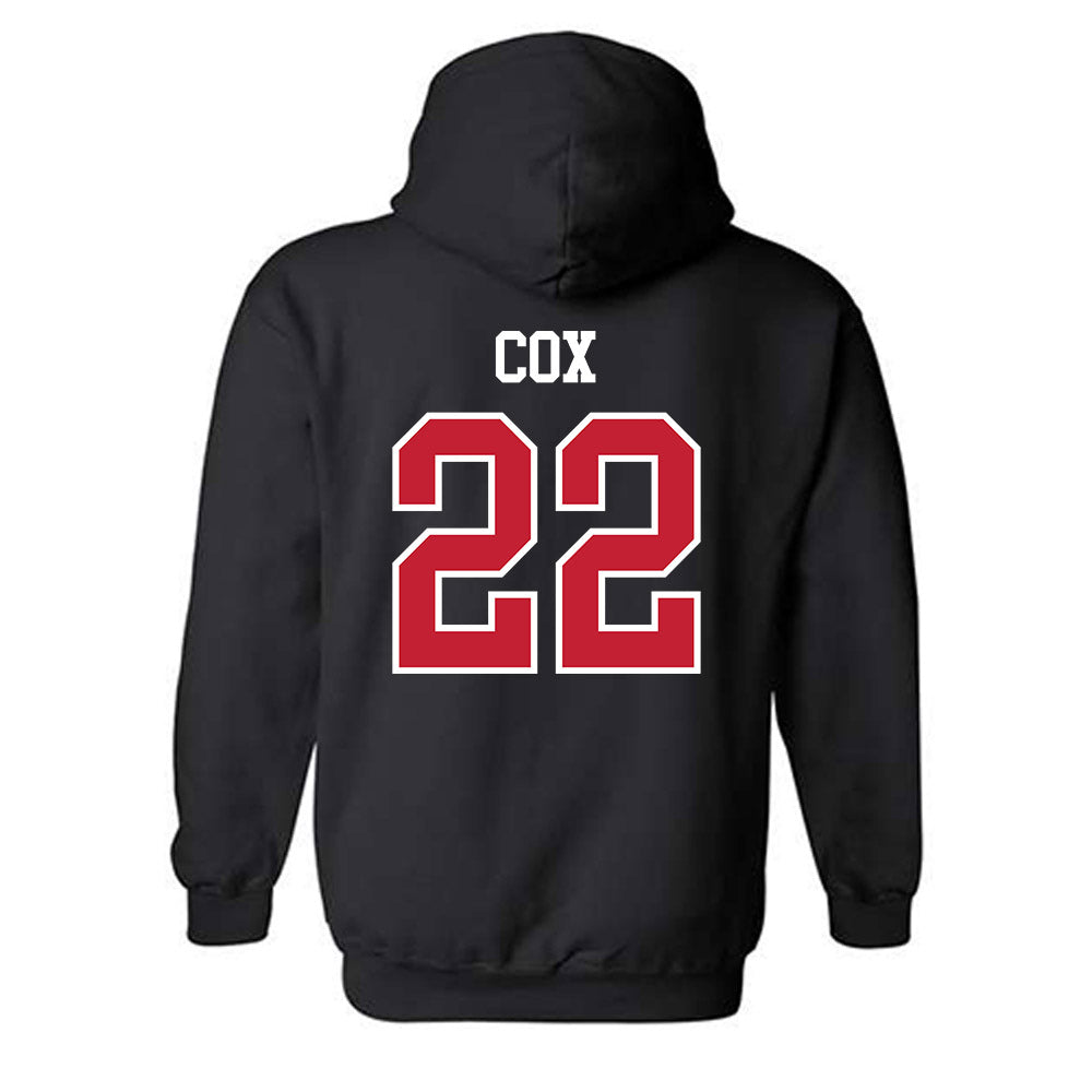Northern Illinois - NCAA Baseball : Carter Cox - Hooded Sweatshirt-1