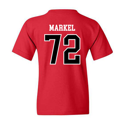 Northern Illinois - NCAA Football : Mason Markel - Youth T-Shirt-1