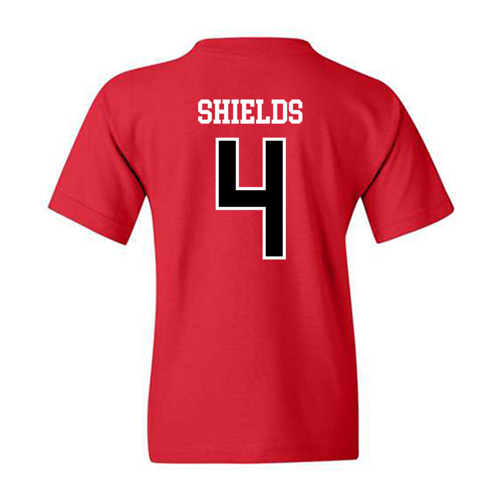 Northern Illinois - NCAA Women's Volleyball : Kiana Shields - Youth T-Shirt-1