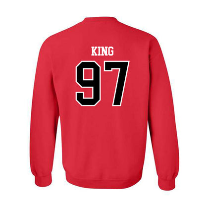 Northern Illinois - NCAA Football : JT KING - Crewneck Sweatshirt-1