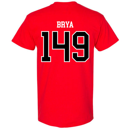 Northern Illinois - NCAA Wrestling : Jacob Brya - T-Shirt-1