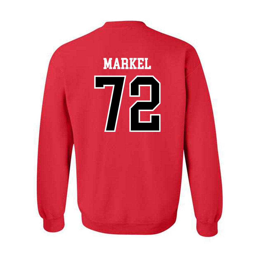 Northern Illinois - NCAA Football : Mason Markel - Crewneck Sweatshirt-1