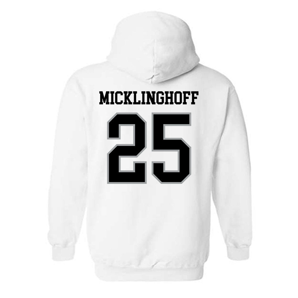 Northern Illinois - NCAA Baseball : Gavin Micklinghoff - Classic Shersey Hooded Sweatshirt-1