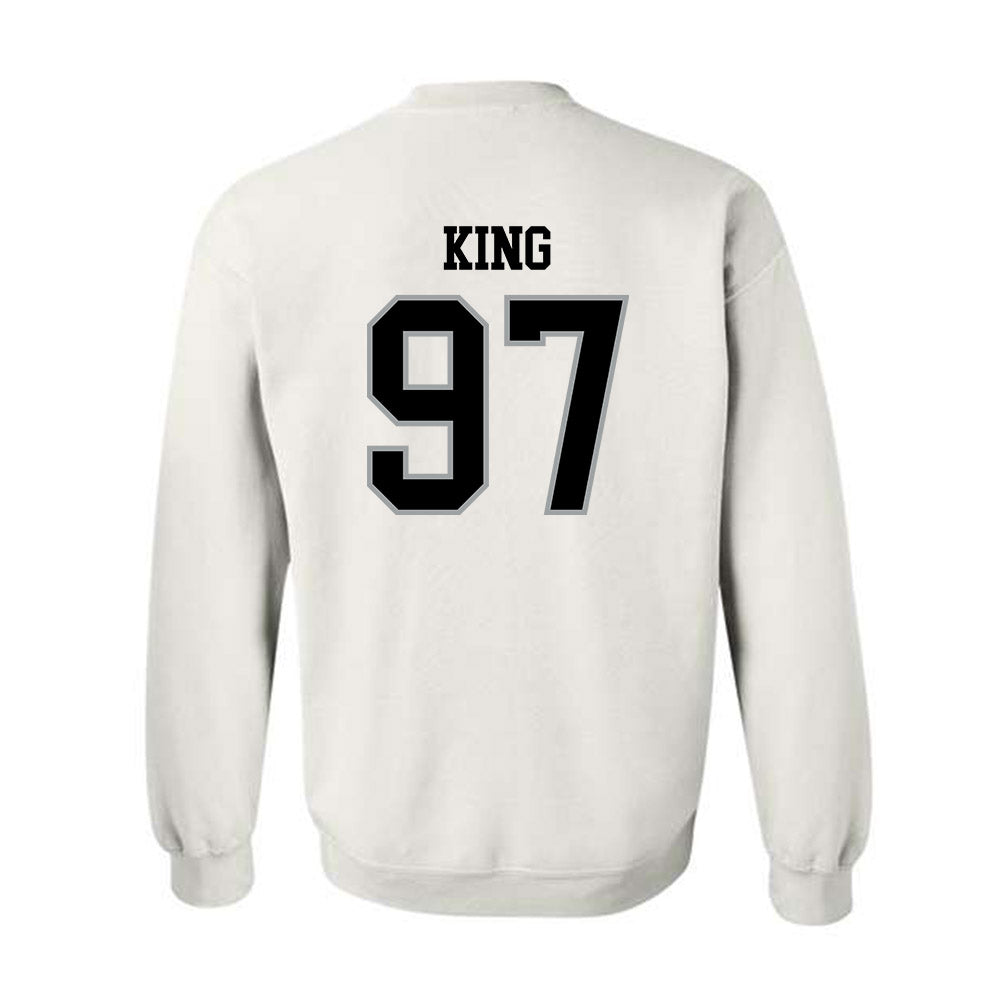 Northern Illinois - NCAA Football : JT KING - Classic Shersey Crewneck Sweatshirt-1