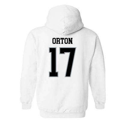 Northern Illinois - NCAA Baseball : Mason Orton - Classic Shersey Hooded Sweatshirt-1